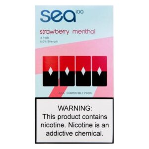 Sea 100 Strawberry Menthol 4 Pods