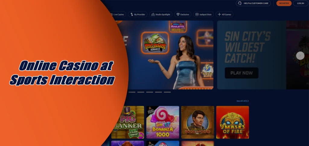 Online Casino at Sports Interaction